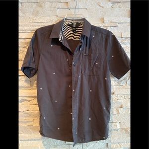 Volcom age 12 boys button down shirt